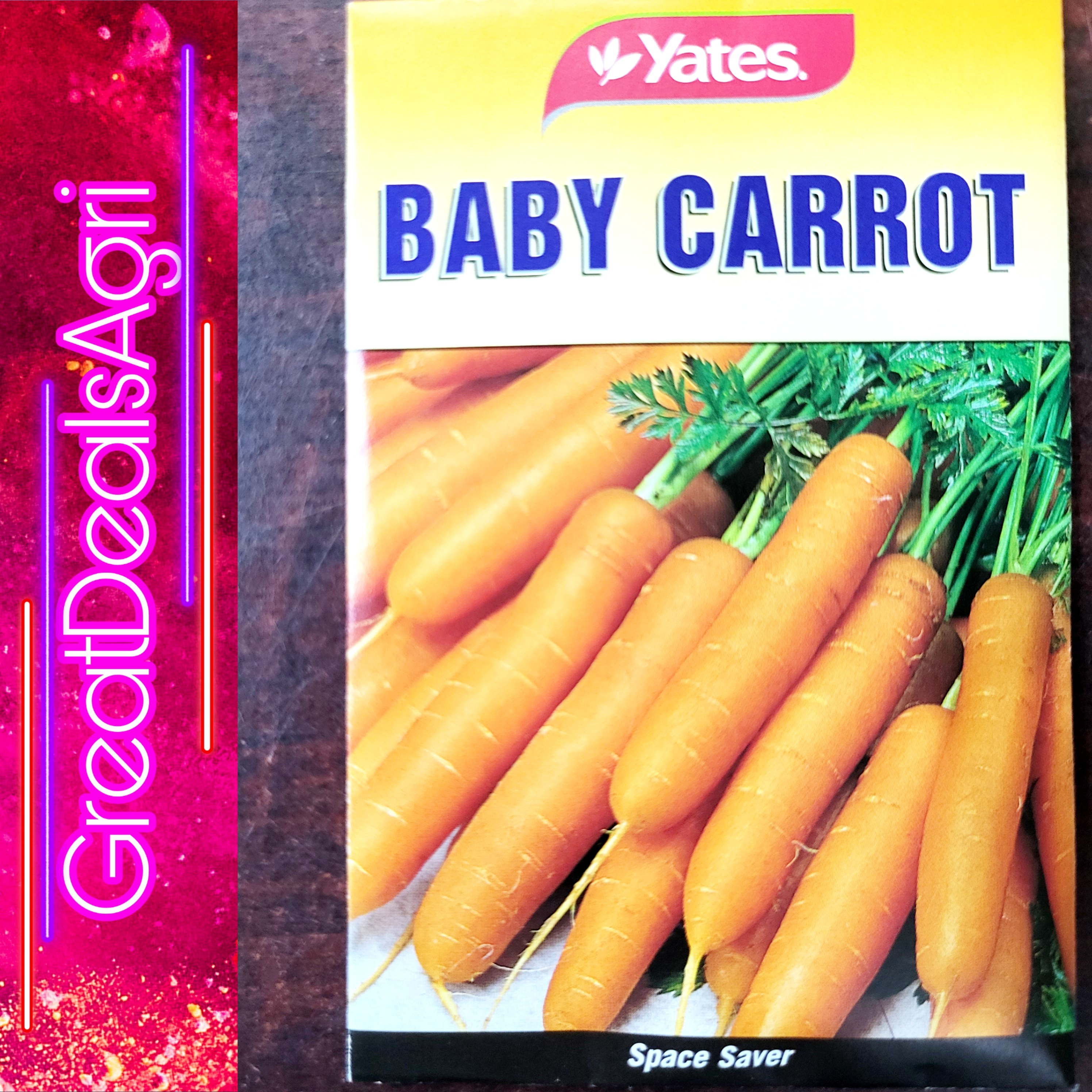 BABY CARROT SEEDS (ORIGINAL PACK) YATES Lazada PH