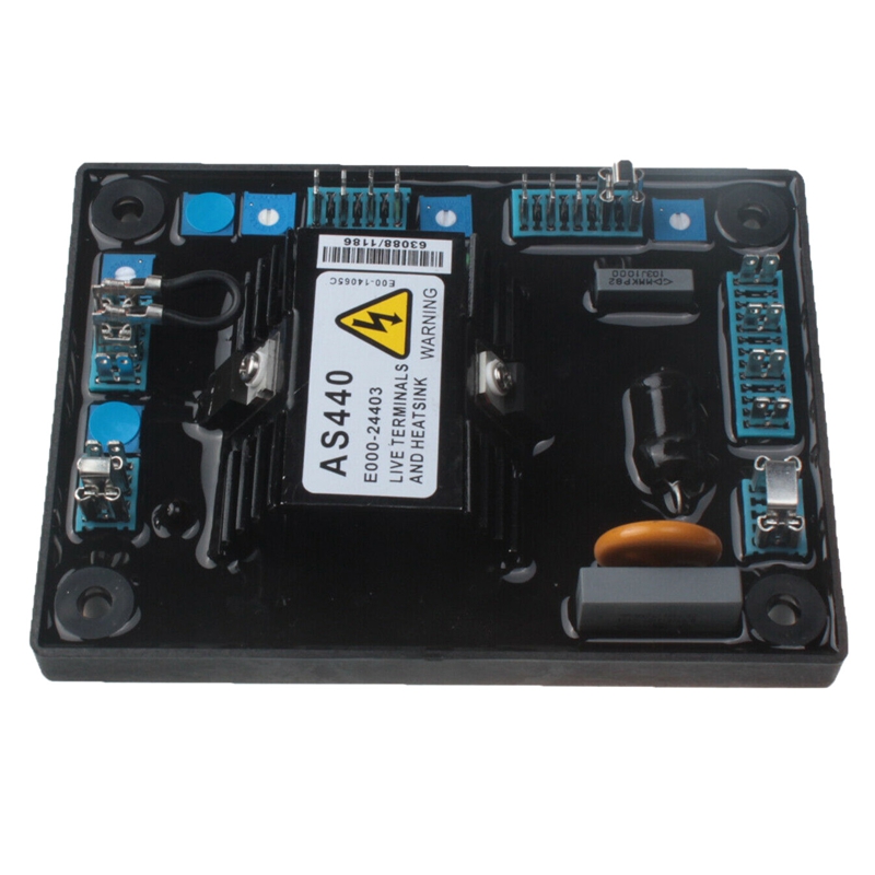 AS440 Generator Automatic Voltage Regulator Input AC 190-264V 4A Engine AVR Voltage Regulator Generator Accessories and Parts