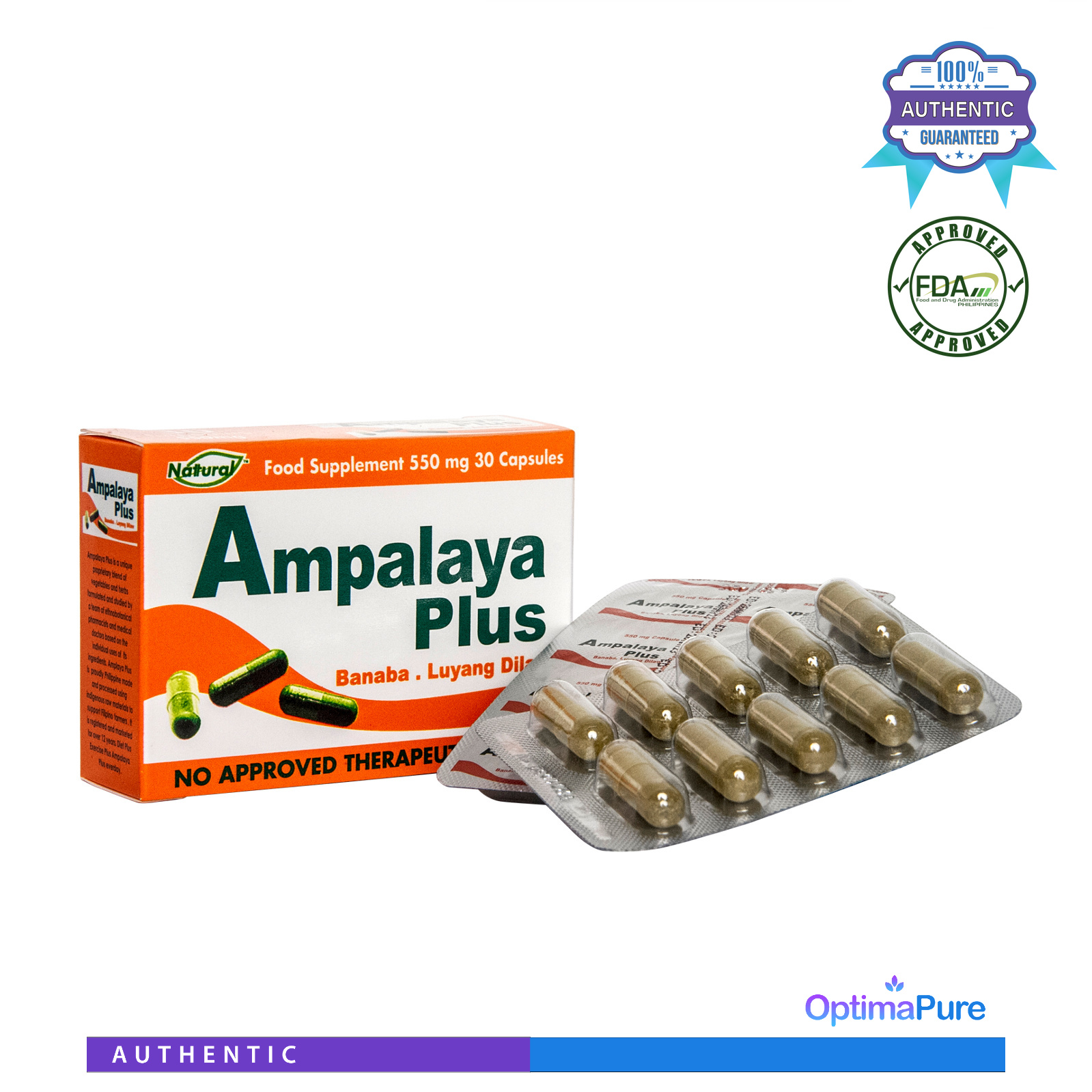 Ampalaya Plus Capsule 550mg X 30pcs Lazada Ph