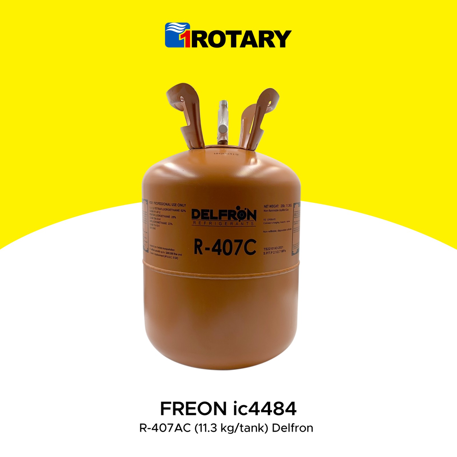 1ROTARY DELFRON 407C REFRIGERANT FREON 11.3KG IC4484 Lazada PH