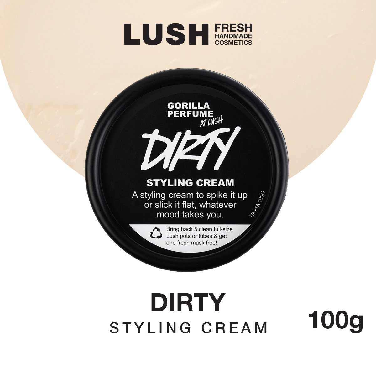 LUSH Dirty Styling Cream Lazada PH