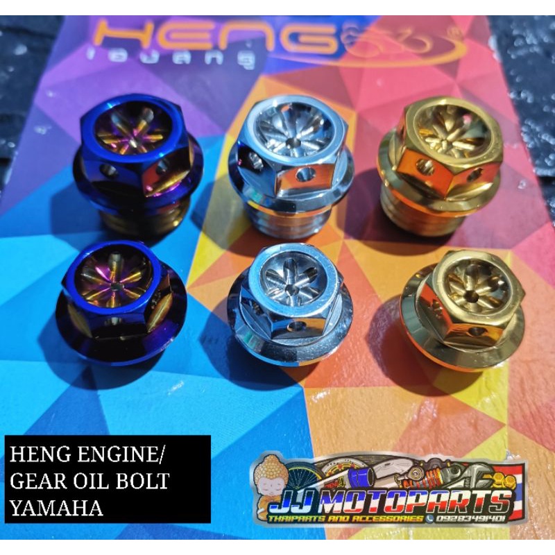 HENG ENGINE/GEAR OIL BOLT MIO/NMAX/AEROX/GRAVIS Lazada PH