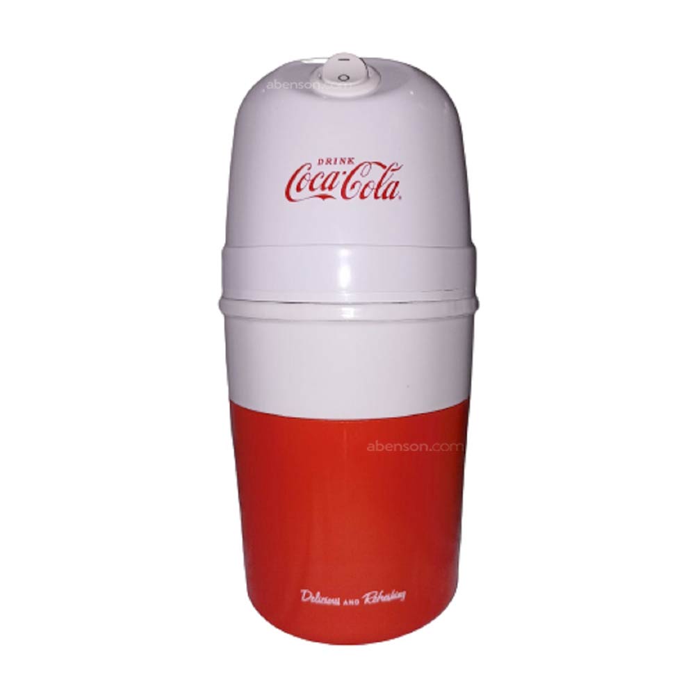 Nostalgia Mini Ice Cream Maker FFT100 Coca Cola Design 400ml capacity