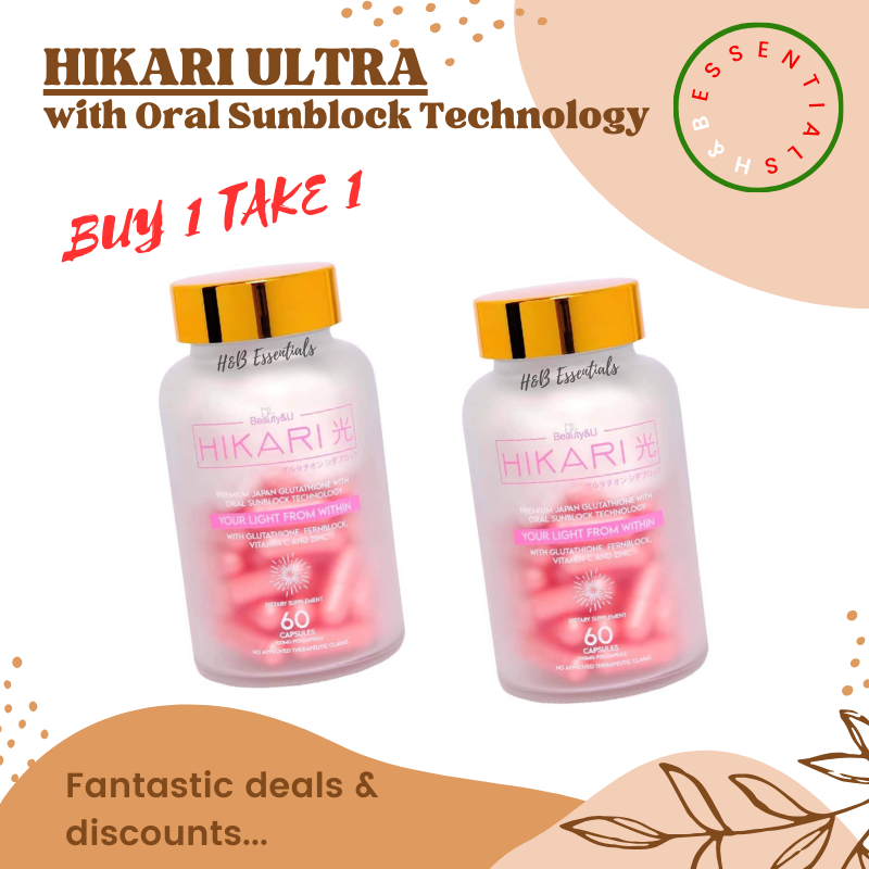 hikari glutathione price philippines Hikari ULTRA Premium Japan Glutathione with Sunblock (60 capsules) FIRST IN  THE MARKET!