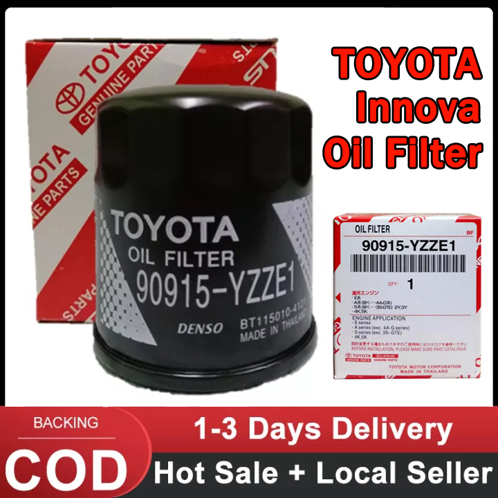 【Local delivery】Toyota Innova Oil Filter Toyota Fortuner Oil Filter