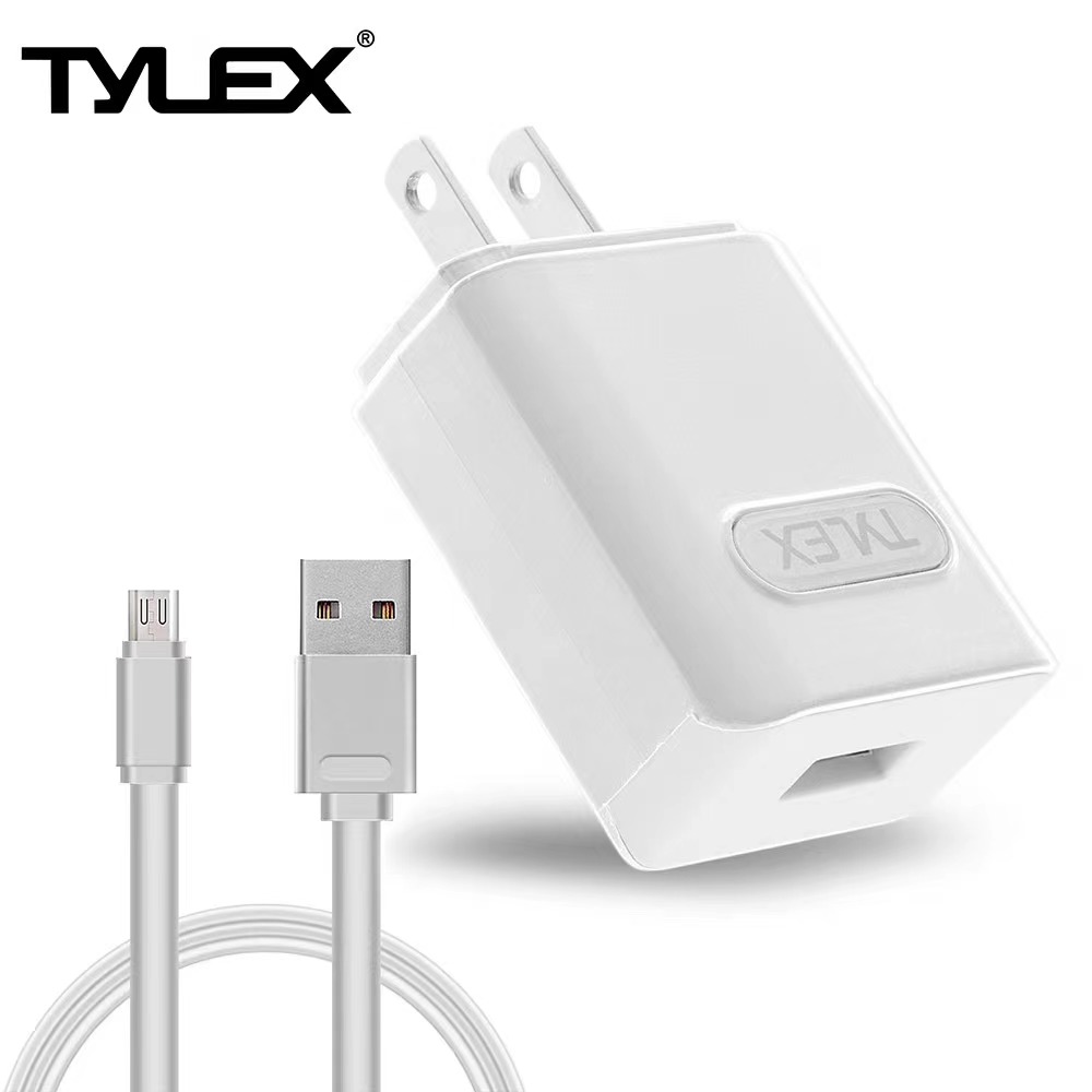 Tylex T46 2.1A 2in1 Quick Charger For Android Micro Lazada PH
