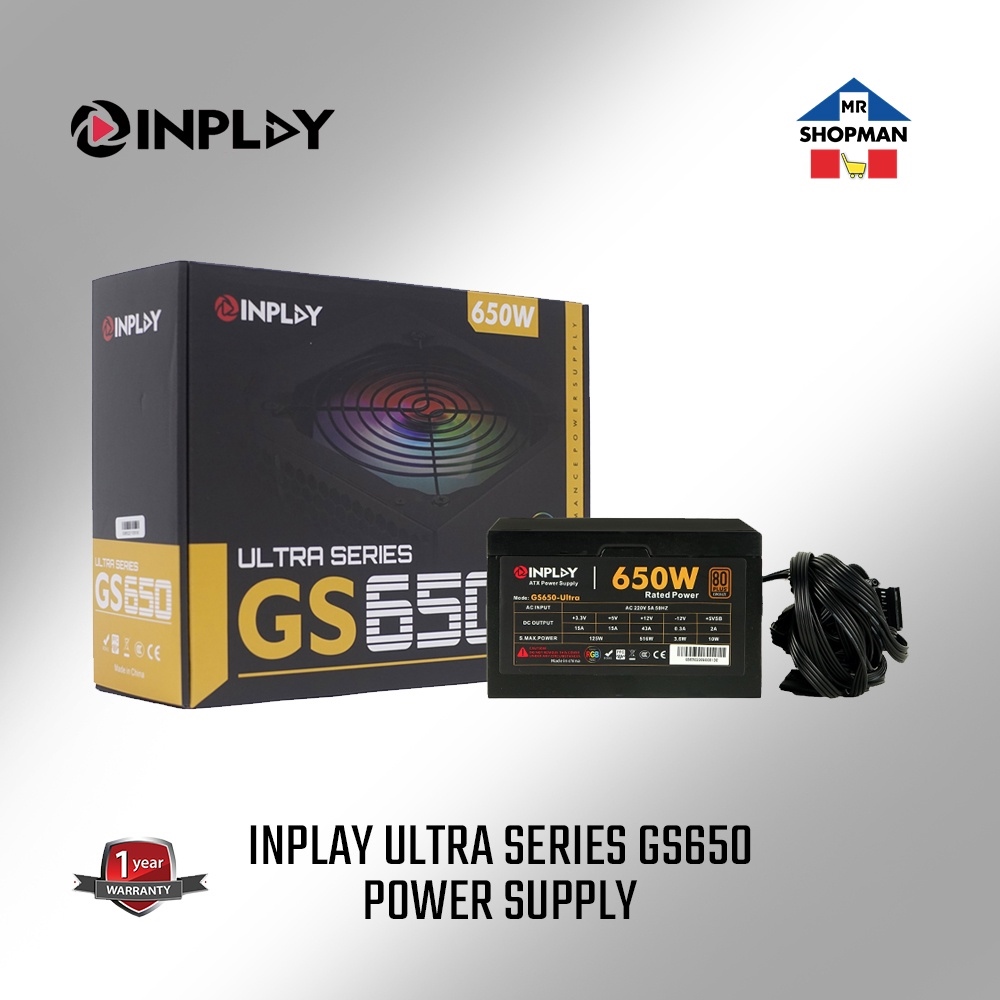 [Hot Sales]☽ Inplay Ultra RGB 450w 550w 650w 750w True Rated Power ...