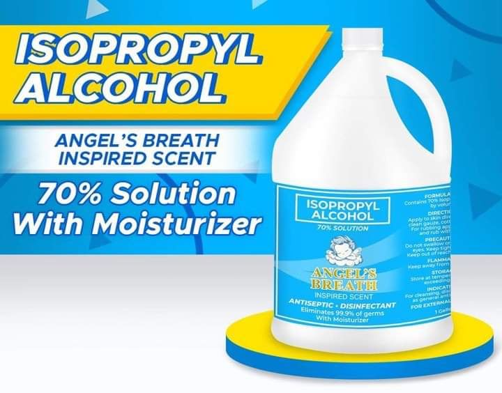 ANGELS BREATH 1 GALLON 70 ISOPROPYL ALCOHOL WITH MOISTURIZER Lazada PH