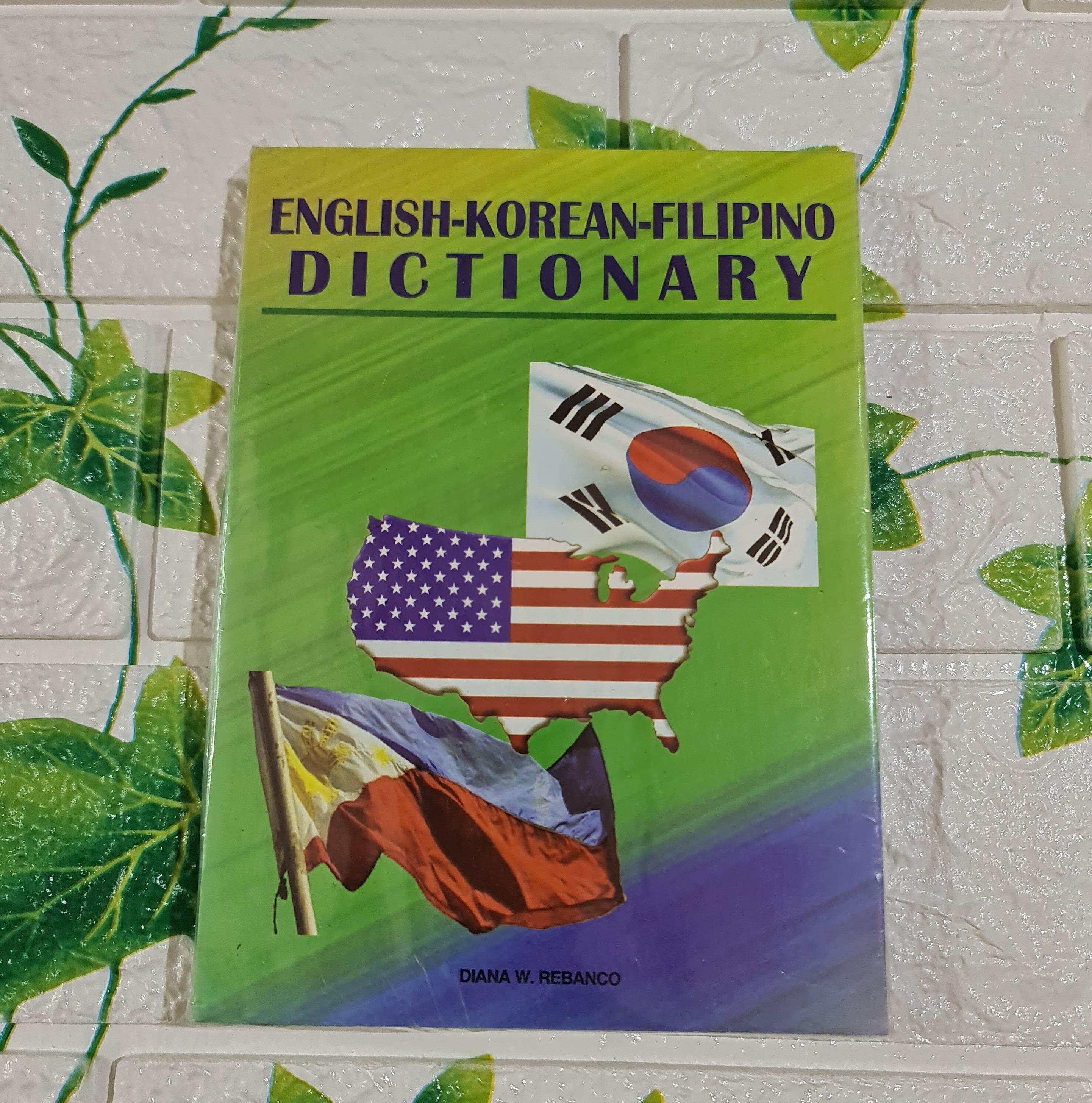 English Korean Filipino Dictionary By Diana W.Rebanco Lazada PH