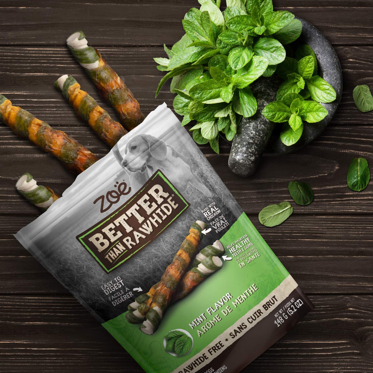 Zoe Better Than Rawhide Twists Dog Treat 12 Pcs / Pack (5.2 oz) Lazada PH