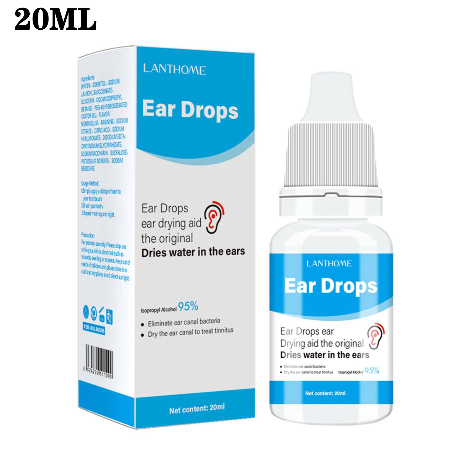 HOLD LIVE Tinnitus Ear Drops For Adults Gentle Ear Cleaner Ear Ringing