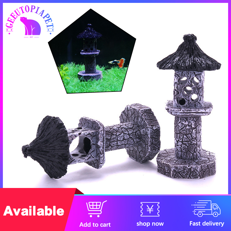 lighthouse fish tank decorations