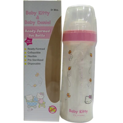 Baby Kitty F. Bottle W/ 5Pcs Disposable Liner 80Z