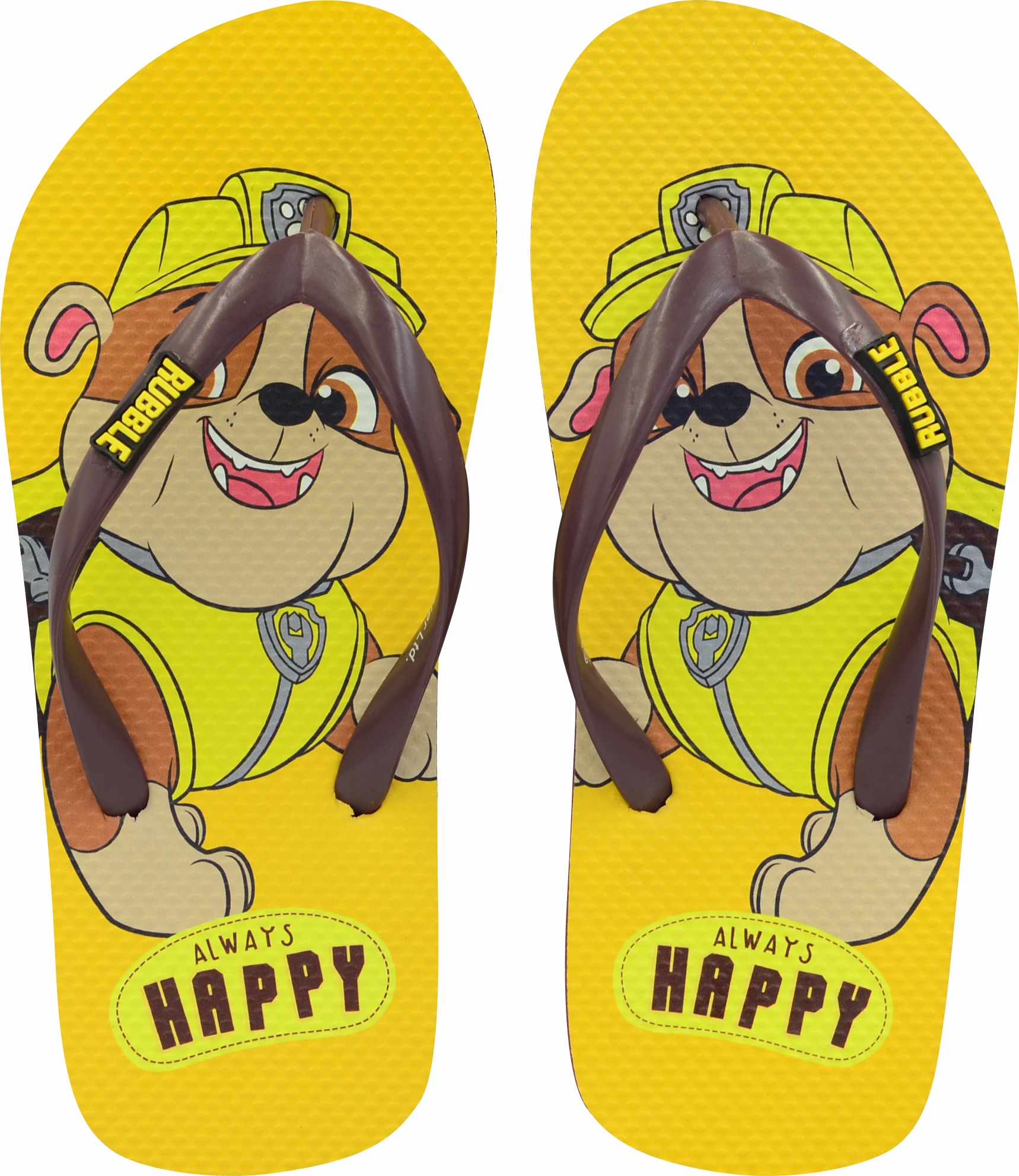 Paw patrol 2025 rubble slippers