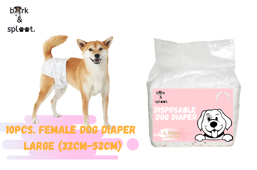 10pcs. Disposable Female Dog DIaper (Small, Medium, Large) Lazada PH