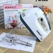 Scarlett 7-Speed Hand Mixer - Portable and Professional