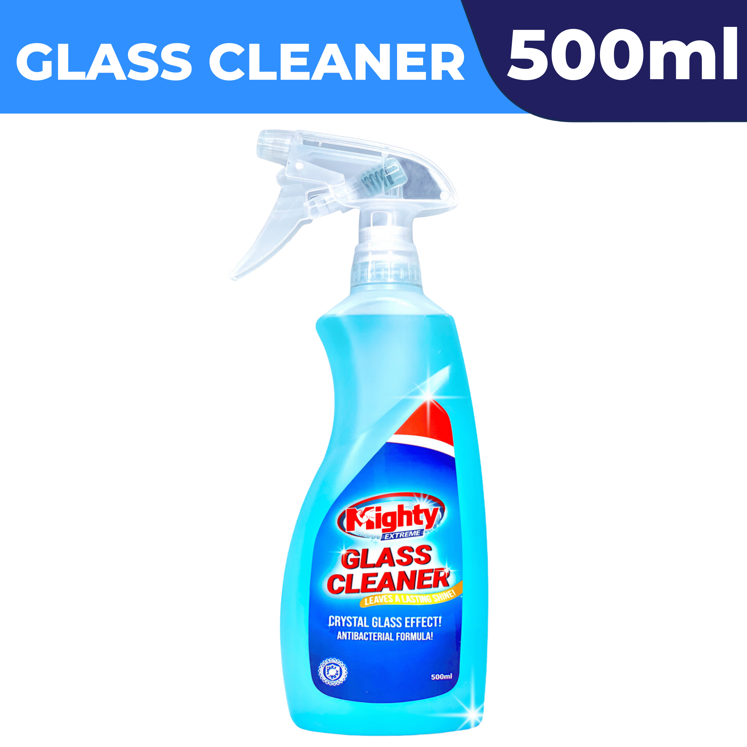 Mighty Glass Cleaner Antibacterial 500ml With Spray Glass Cleaner Spray 500ml Lazada Ph 7507