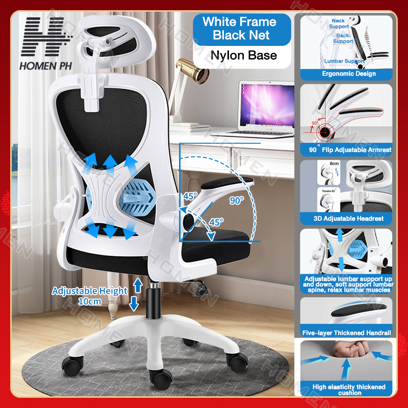 3rd/4th/5th Gen Upgrade Korean Ergonomic Chair Office Chair Computer