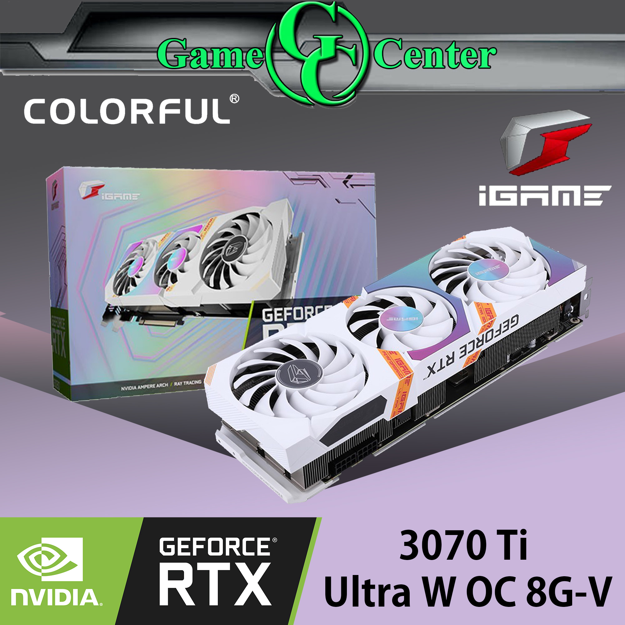 Colorful Geforce Rtx 3070 Ti Ultra W Oc 8g V Igame Series Gddr6x