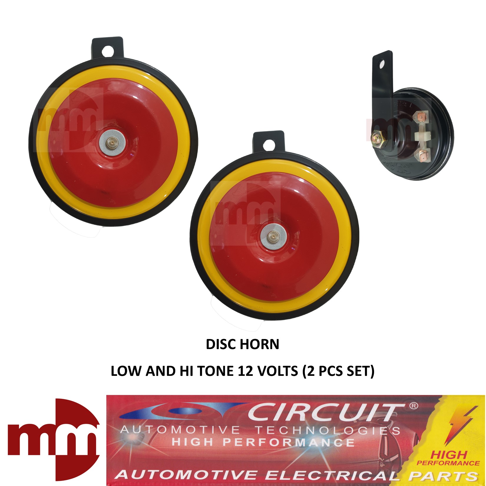 CIRCUIT DISC HORN 12 VOLTS (TWIN HORN) CTH912 Lazada PH