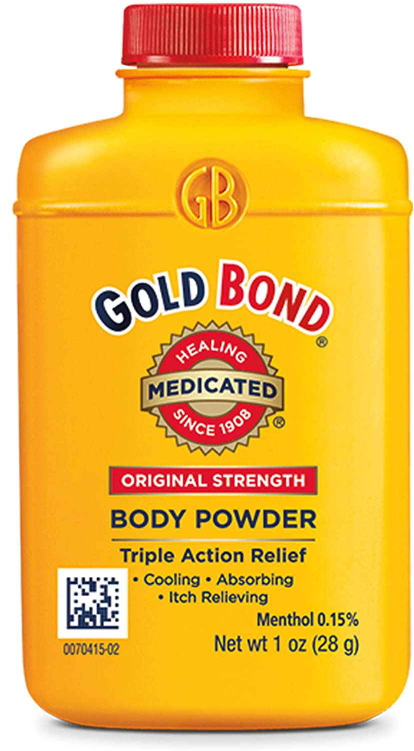 Gold Bond Original Strength Body Powder, 1 oz Triple Action Relief