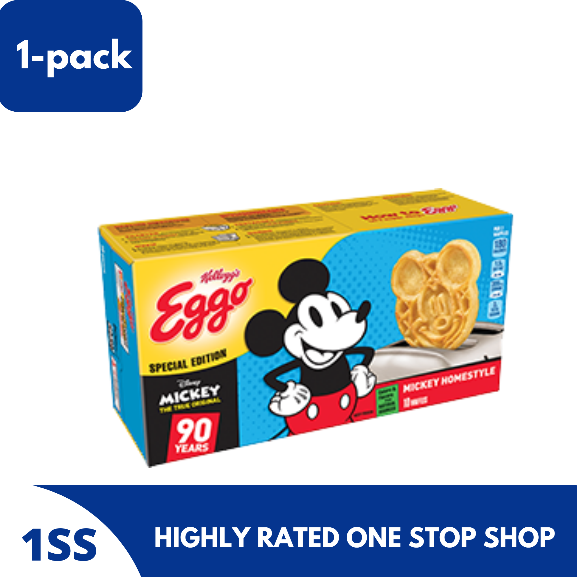 Kellogg's Eggo Homestyle Waffles, 1pack Lazada PH
