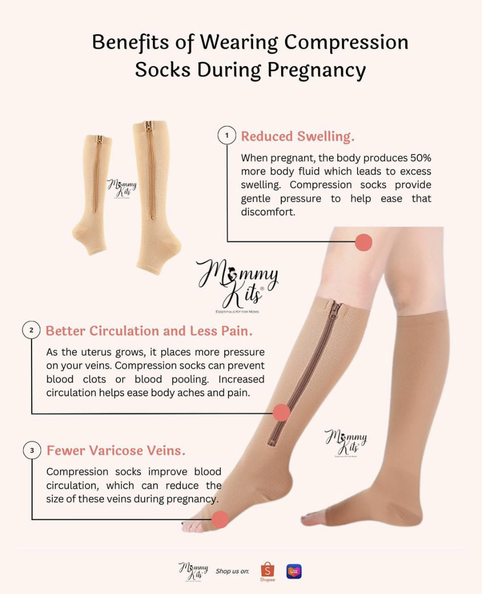 2022 New Compression Socks Medical Blood Circulation For Pregnant