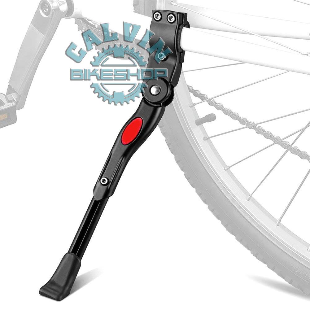 Adjustable Bike Kickstand Aluminum Alloy Bicycle Side Kickstand Fits for 24 25 26 27 Mountain Bike/700c Road Bike/BMX/MTB 