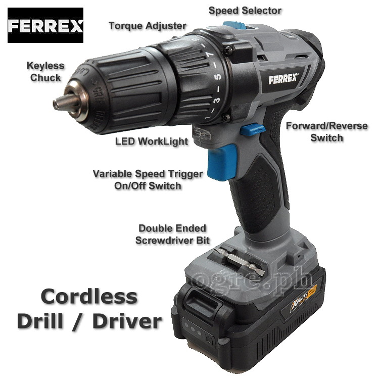 Ferrex Pro 20v Cordless Brushless Impact Driver From Aldi, 56 OFF