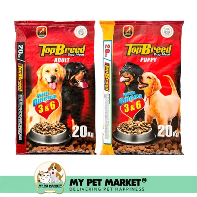 Top Breed Dog Food Adult and Puppy 1kg