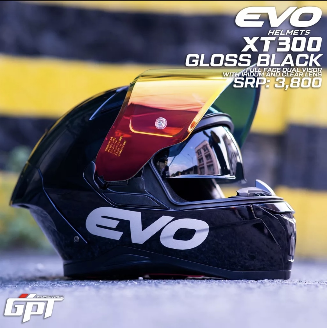 Xt 300 Evo Helmet Matt Black Evo Helmet Sapphire Helmet Price EVO - Main Image