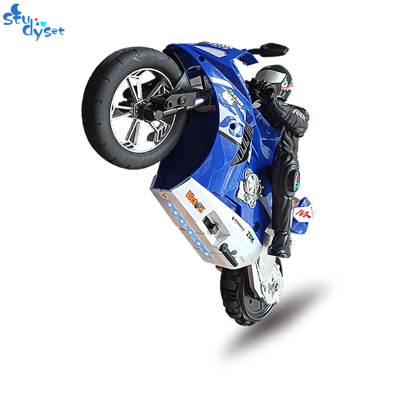 Xe mô tô đồ chơi điều khiển từ xa tự giữ thăng bằng, tỷ lệ 1:6 HC-802 - INTL
