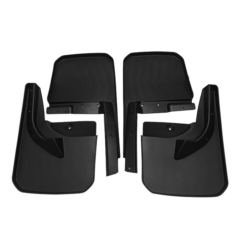 4-Piece Mud Flap Set For 2019-2022 Jeep Wrangler JL/JLU - Front & Rear Splash Guards
