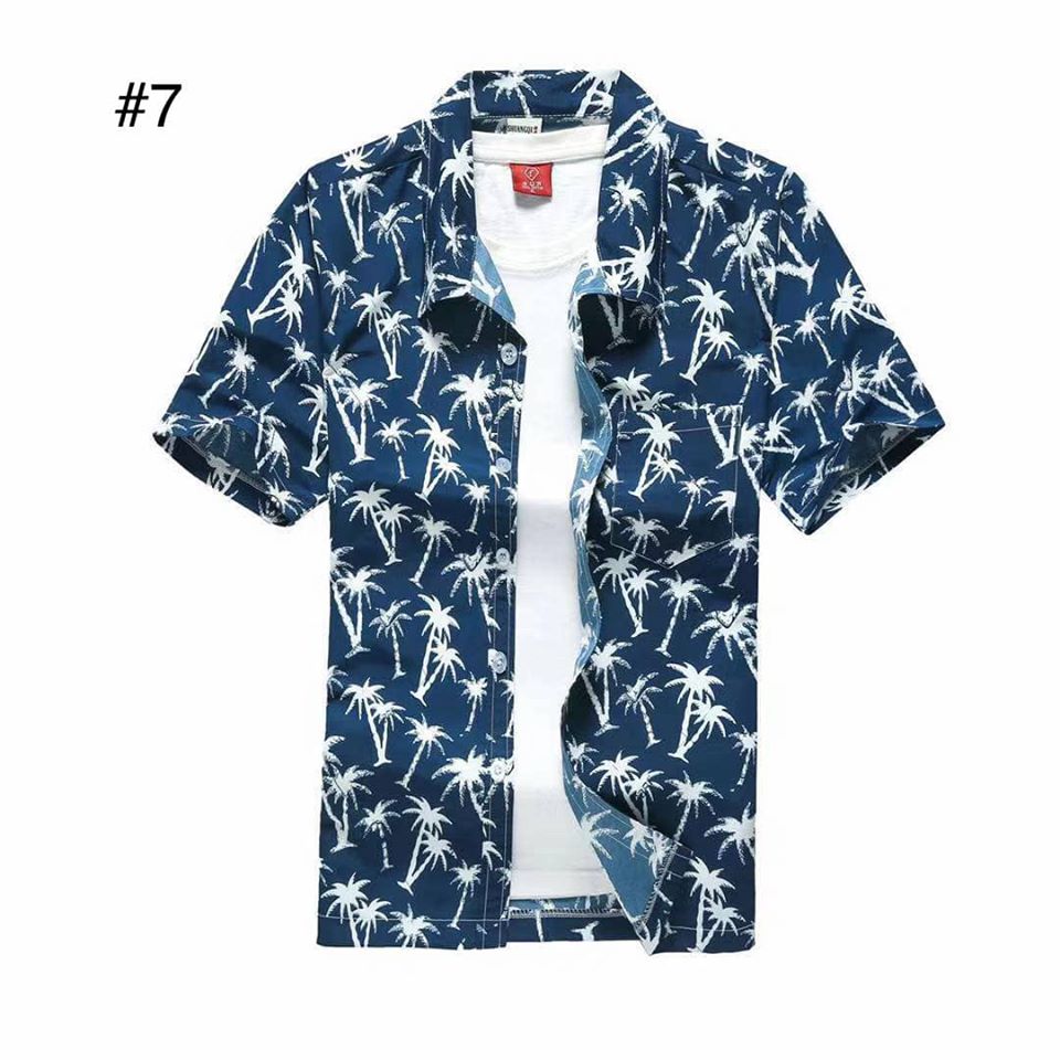 summer floral polo