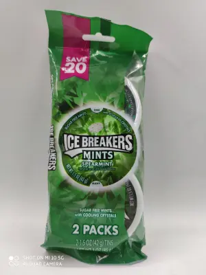 Ice Breakers Spearmint 2 x 42g Save 20