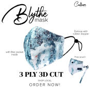 Blythe 3D Masks by Culture Supply and Co.