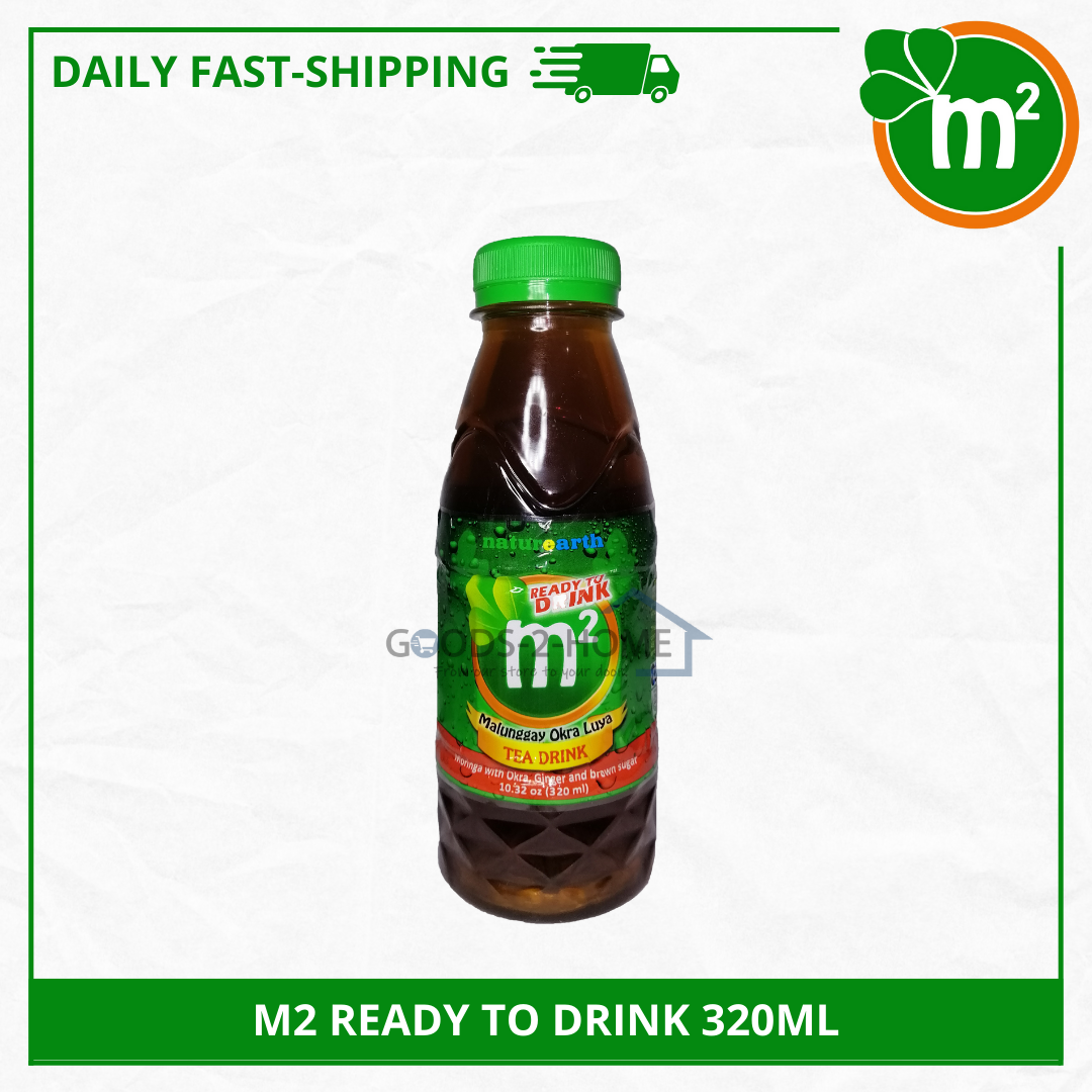 [Expiry: FEB 2025] Ready to Drink M2 Malunggay Okra Luya Tea Drink ...