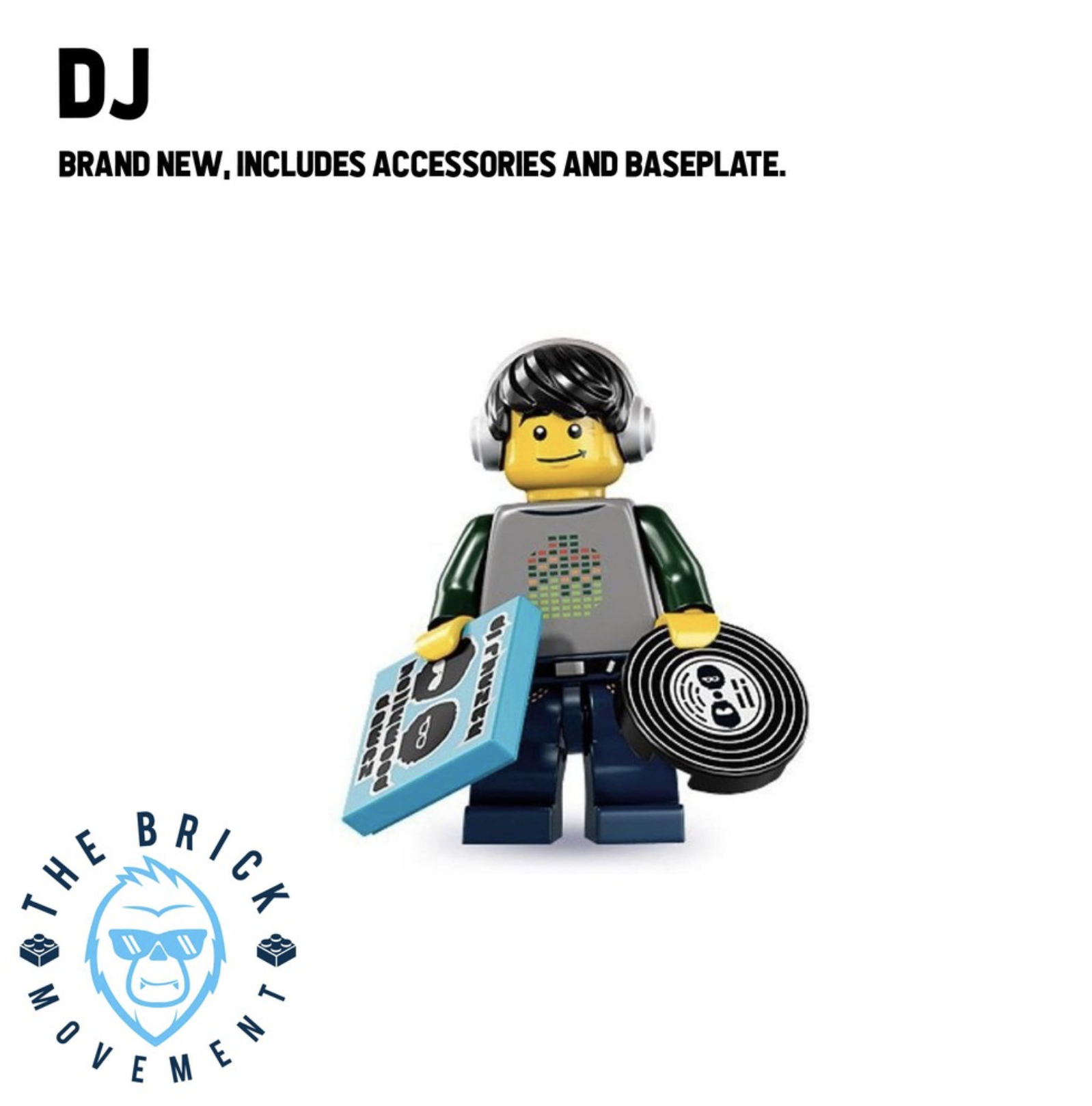 LEGO Collectible Minifigure Series 8 DJ Minifigure Lazada PH