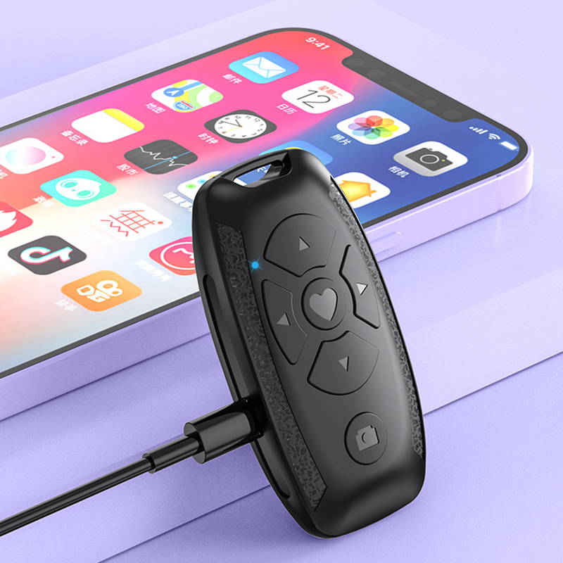 Bluetooth Remote Shutter Rechargeable Tiktok Bluetooth Shutter Remote Bluetooth Clicker for