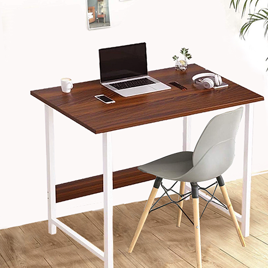 Furniture High quality modern minimalist computer desk solid wood study