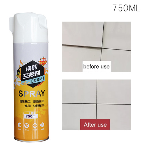 TILE ADHESIVE SPRAY 750ml Natural Resin Material Toughness Bricks Will