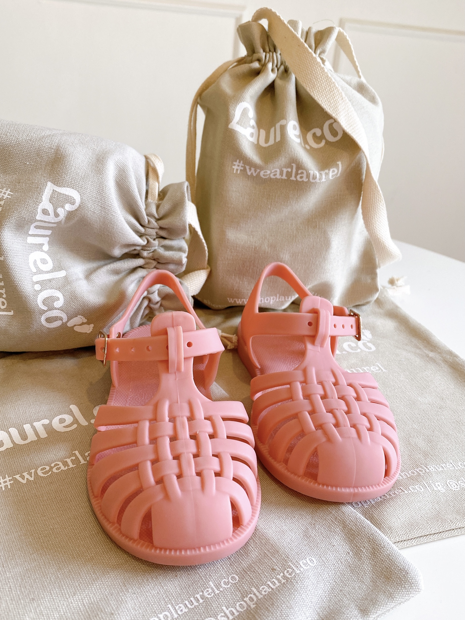 strawberry jelly sandals