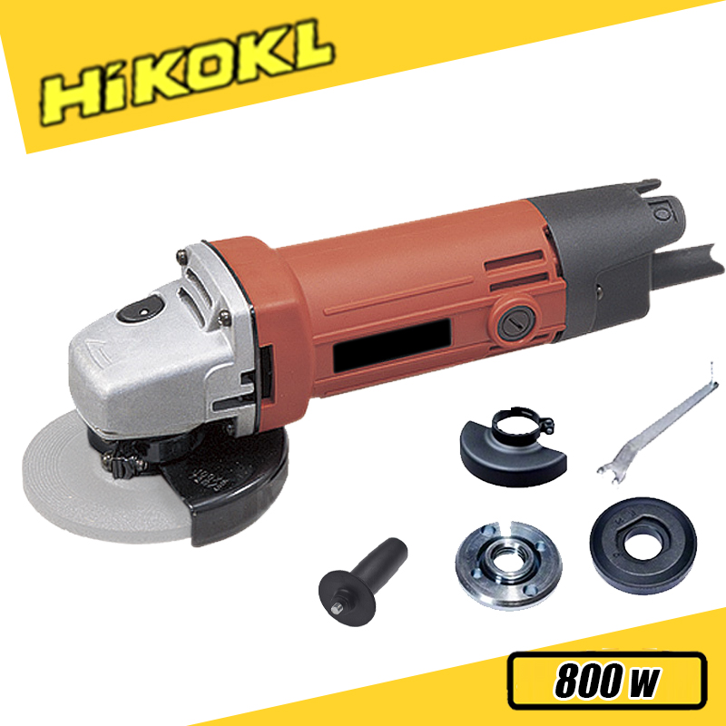 Hikokl 800w Electric Angle Grinder Heavy Duty MT954 grinder set