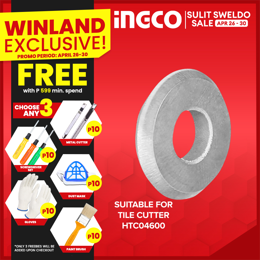 INGCO by Winland Tile Cutter Tungsten Carbide Blade Only HTC04600B
