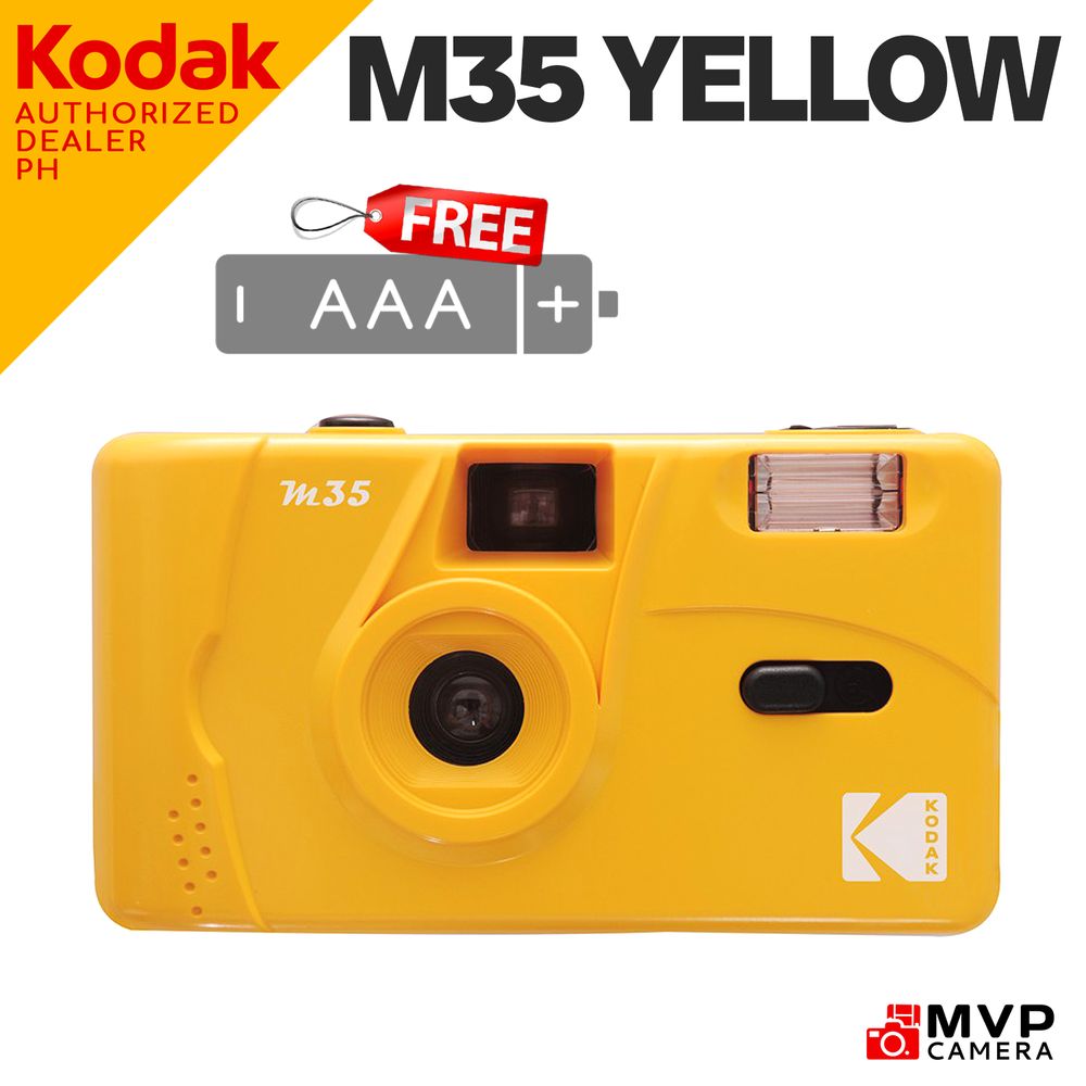 FILM BUNDLES] KODAK M35 Reusable Film Camera 135 35mm Full Frame