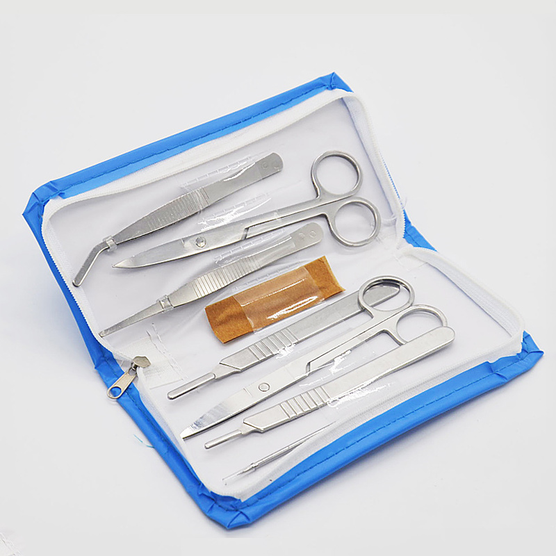 Animal Surgical Instruments EightPiece Set Pet Basic External Surgical