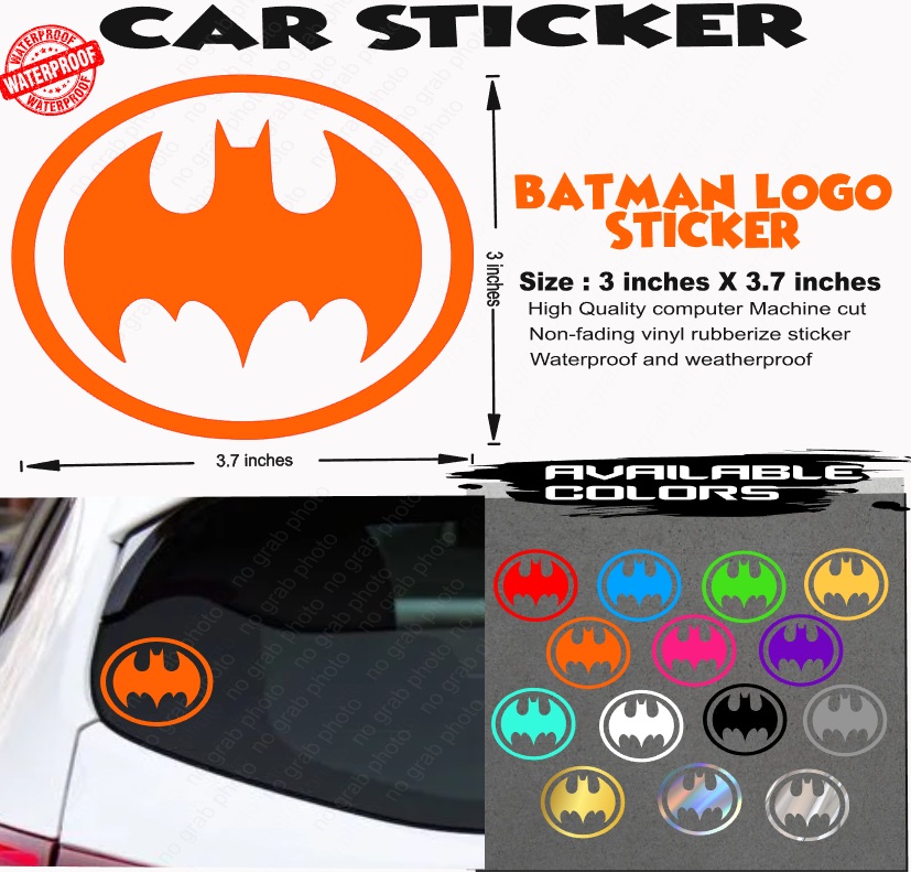 Amazon.com: C&D Visionary Licenses Products DC Comics Batman Logo Sticker :  Toys & Games