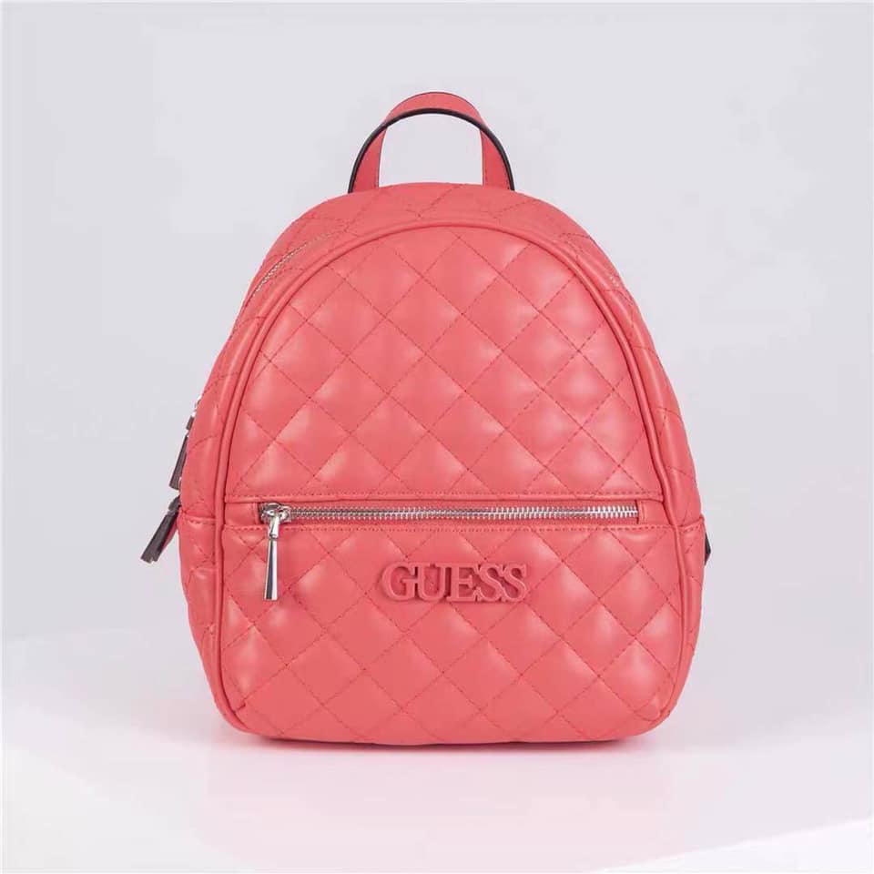 guess elliana quilted backpack