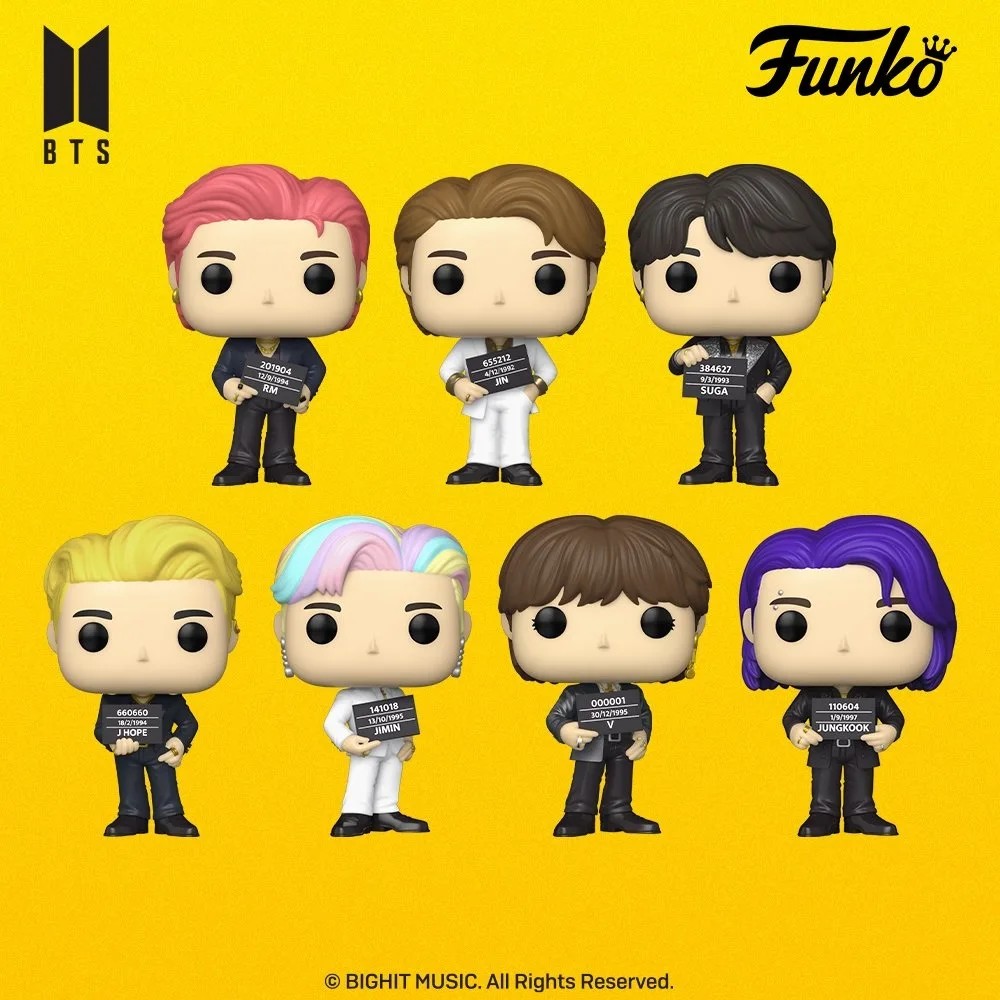 Figurine Funko Pop Rocks BTS RM (Butter) geek suisse geneve shop