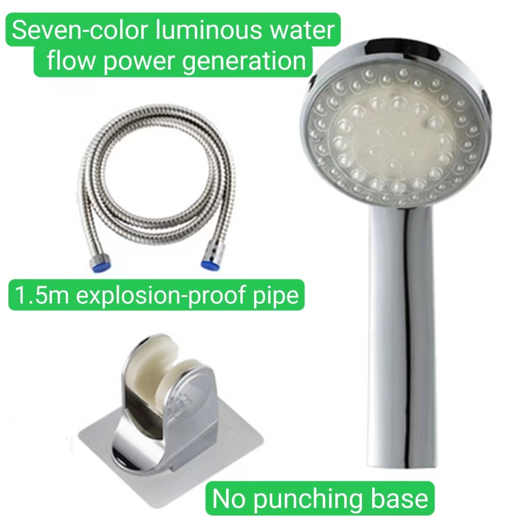 Stainless Steel Shower Head High Pressure Bathroom Shower Sprayer